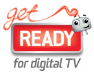 Get Ready for digital TV logo