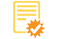 An Icon of some paperwork.