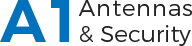 The A1 Antennas & Security logo.